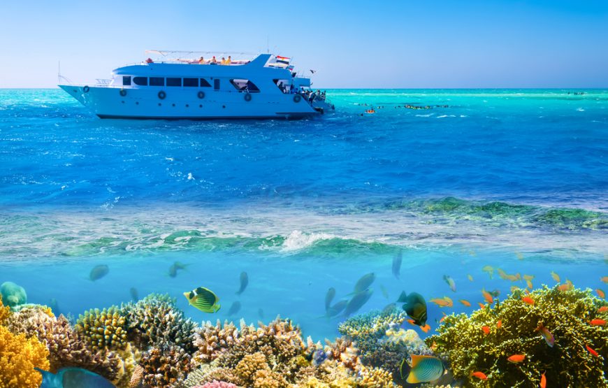 Orange island from hurghada